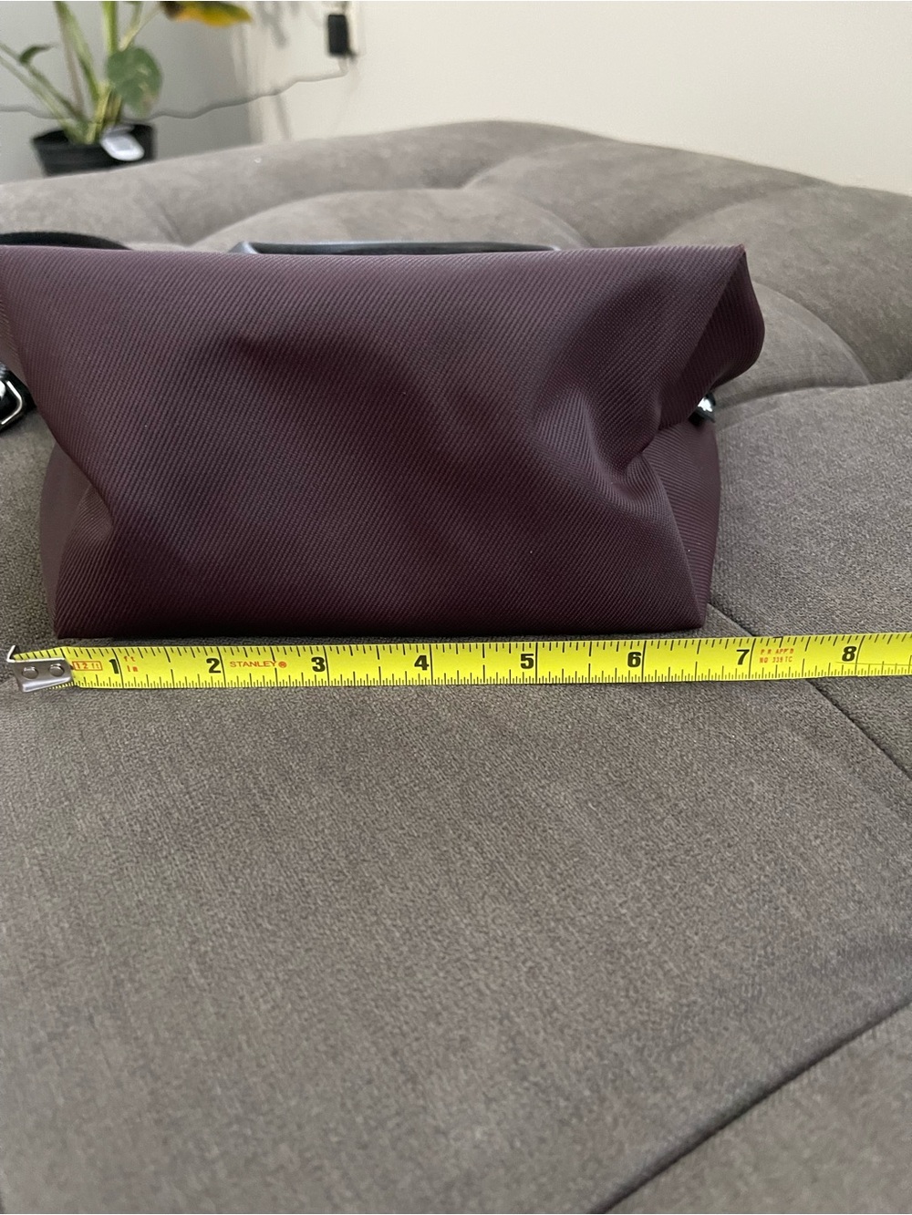 LONGCHAMP Burgundy Le Pliage XS Crossbody Mini Tote - Picture 12 of 17